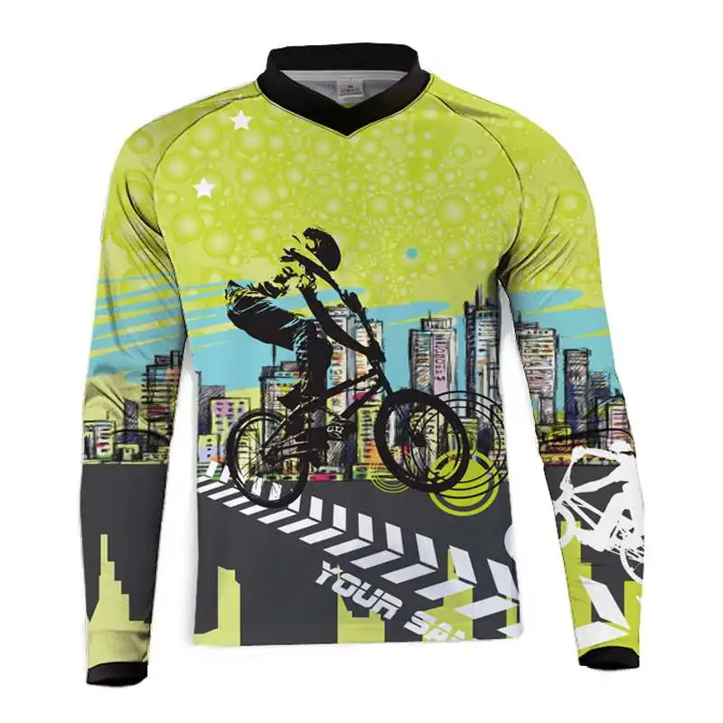 2019 горный велосипед RC Велоспорт Джерси DH MX RBX гоночная одежда для езды по