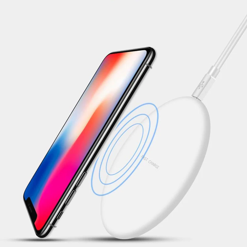 Быстрое беспроводное зарядное устройство для iPhone XR Xs MAX для Airpods QI Беспроводная зарядная станция для SAMSUNG S9 S10 для Xiaomi MI9 10 Вт