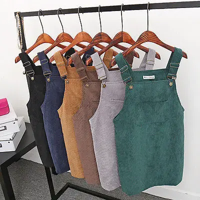 Женское вельветовое платье без рукавов Элегантное повседневное