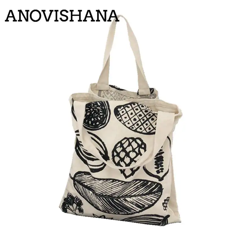 ANOVISHANA большой Ёмкость Для женщин Повседневное Tote Дамы Наплечная Сумка с