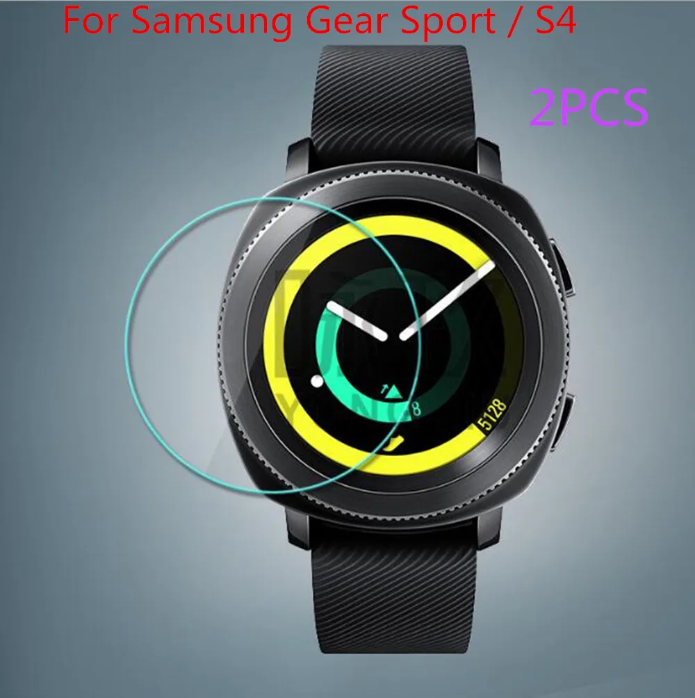 Для samsung gear Sport/S4 закаленное стекло 9 H 2.5D Премиум Защитная пленка для экрана S4/gear
