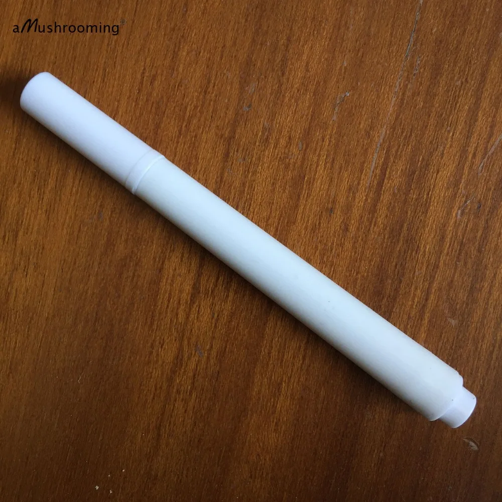 Белая меловая ручка x2 для мелких этикеток/деревянные мини-меловые
