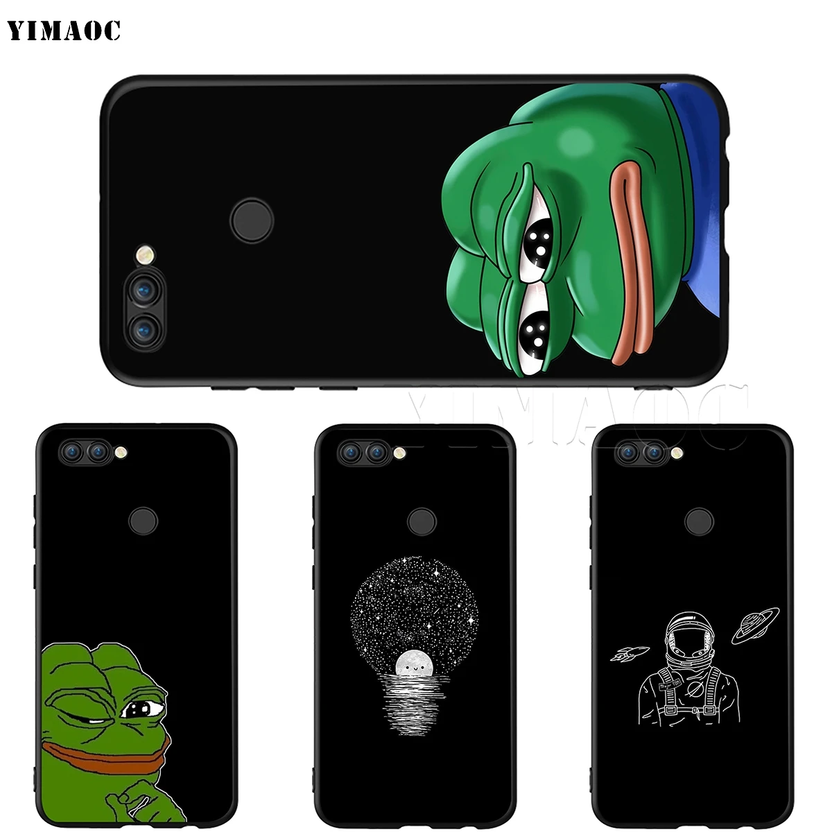 Силиконовый чехол YIMAOC Pepe the Frog для Huawei Honor 6a 7a 7c 7x8 9 10 Lite Pro Y6 Prime 2018 2017 | Мобильные