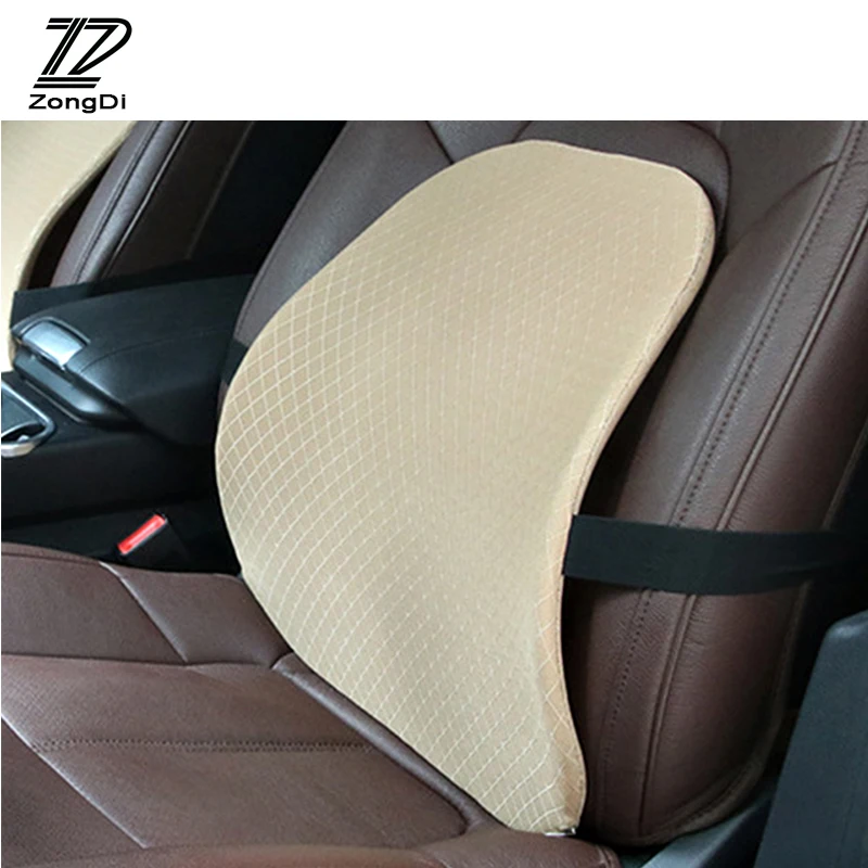 ZD Car seat steel wire lumbar cushion for VW Golf 4 7 5 MK4 Mazda 6 cx-5 Peugeot 206 207 208 508 Touareg Tiguan 2017 Jetta MK6
