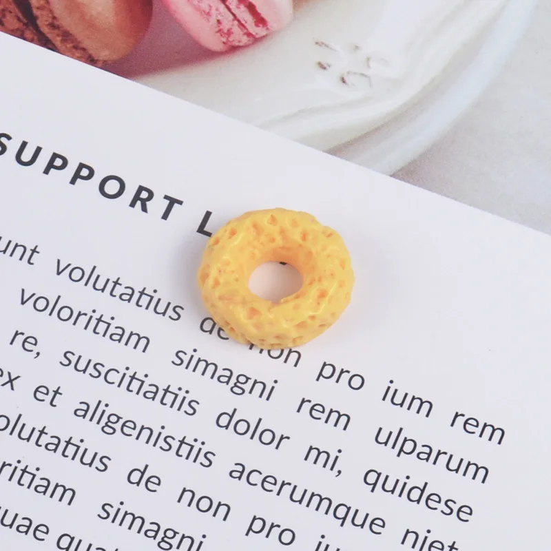 10 шт./партия, конфетный пончик, Diy Lizun Slime, аксессуары для слайма, наполнитель, миниатюрный полимерный Пластилин для детей, подарок