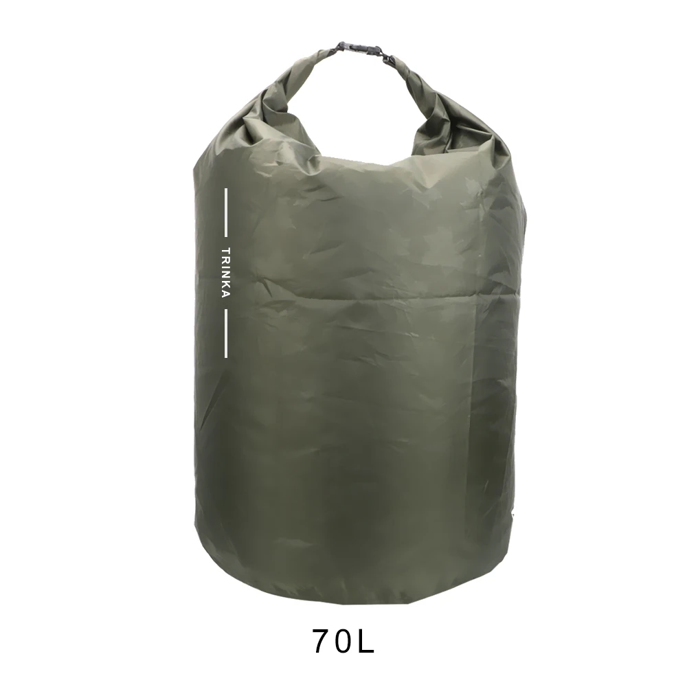 70L HILIFE 8L 40L 70L водонепроницаемая сумка для хранения для катания на байдарках, каноэ, плавающий сухой мешок, сумка для путешествий на открытом воздухе - Цвет: 70L