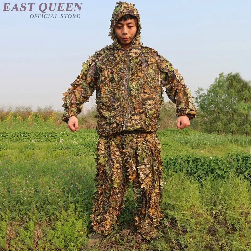 Камуфляжный костюм для охоты Bionic Grass Ghillie армейский в джунглях DD1181|Военный| |