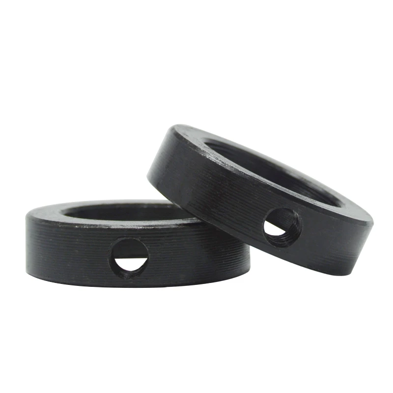 

Mask machine accessorie 45carbon steel shaft collar bushing stop screw type bearing retaining ring ID 8-32mm Set Screw M5 M6 M8