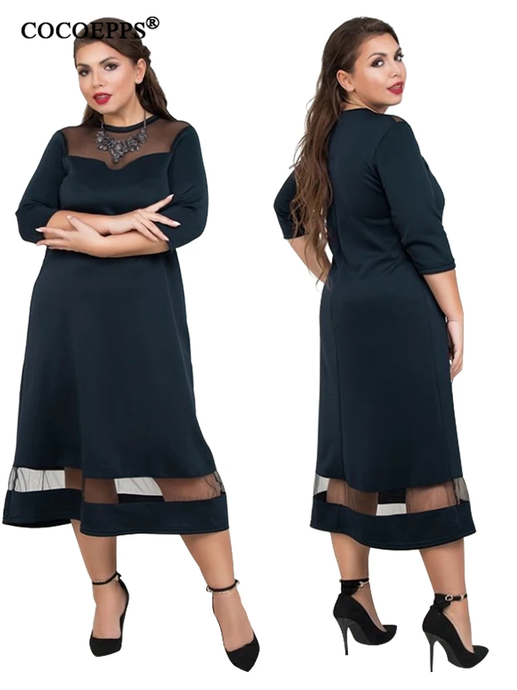 5xl 6xl размера плюс летнее платье элегантное сетчатое вечернее женское платье большого размера трапециевидное длинное платье большого размера одежда большого размера