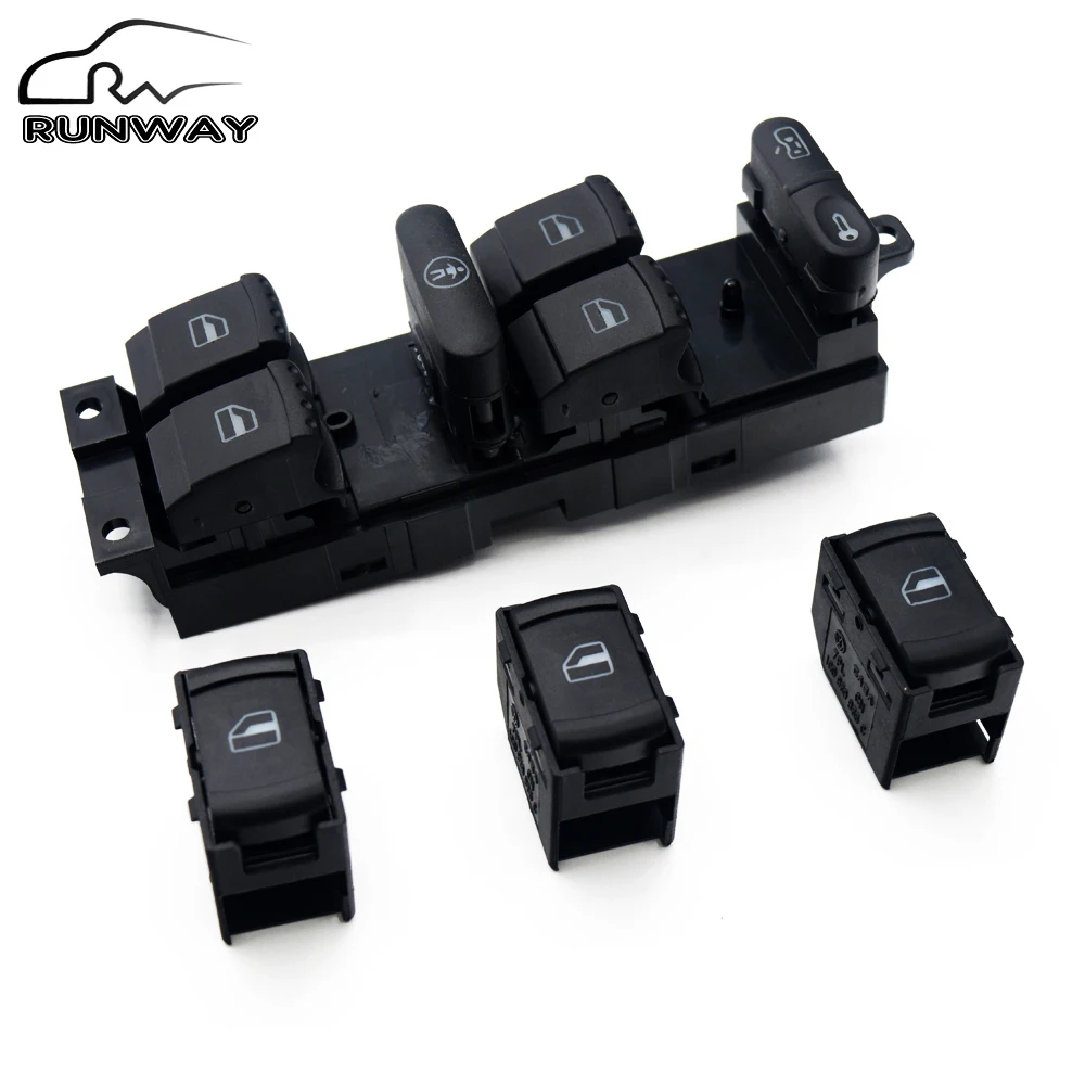 Мастер и один блок управления окном кнопочная консоль для Фольксваген 1999 2004 Bora Golf