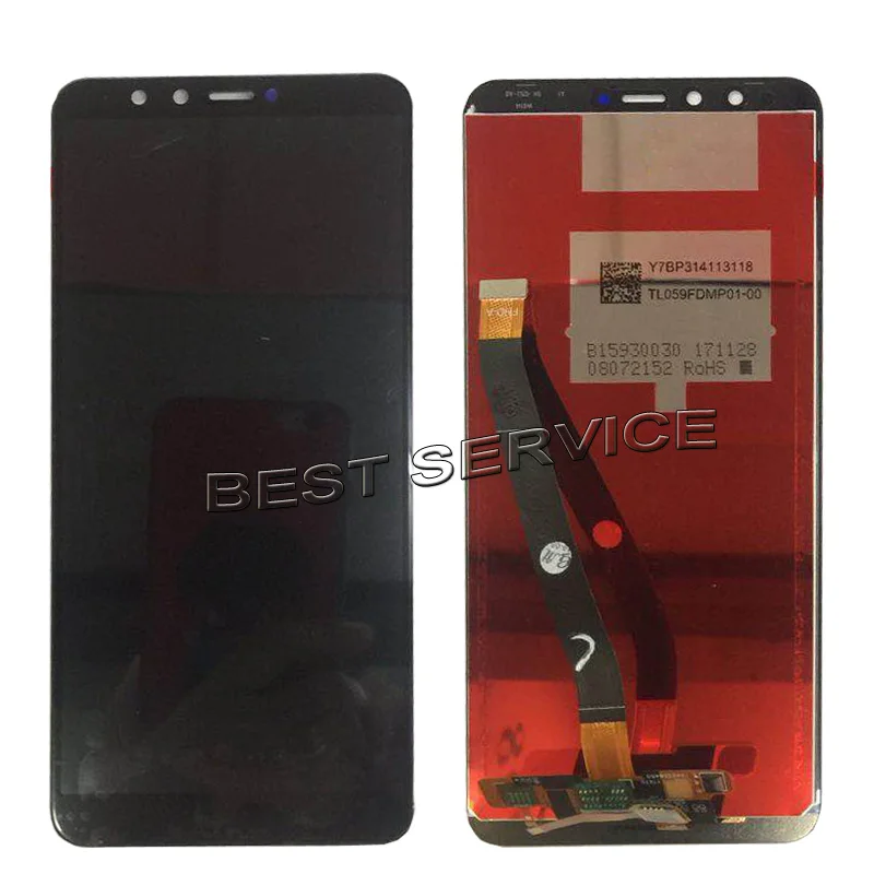 Для Huawei Y9 2018 ЖК экран + сенсорная панель дигитайзер сборка Замена LCD|Экраны для