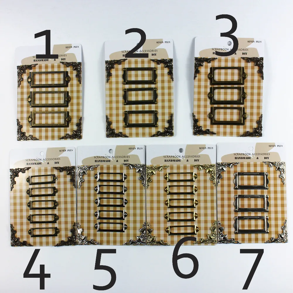 Винтажные/серебряные/золотые металлические каркасы украшения для скрапбукинга