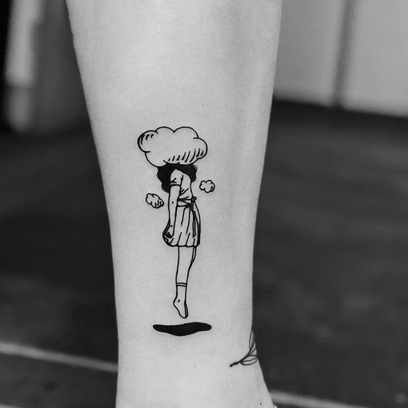 DE.SOUL New 2018 Original Fashion for body tattoo Small Fresh And Beautiful Personality Girls men Temporary Tattoo Stickers | Красота и