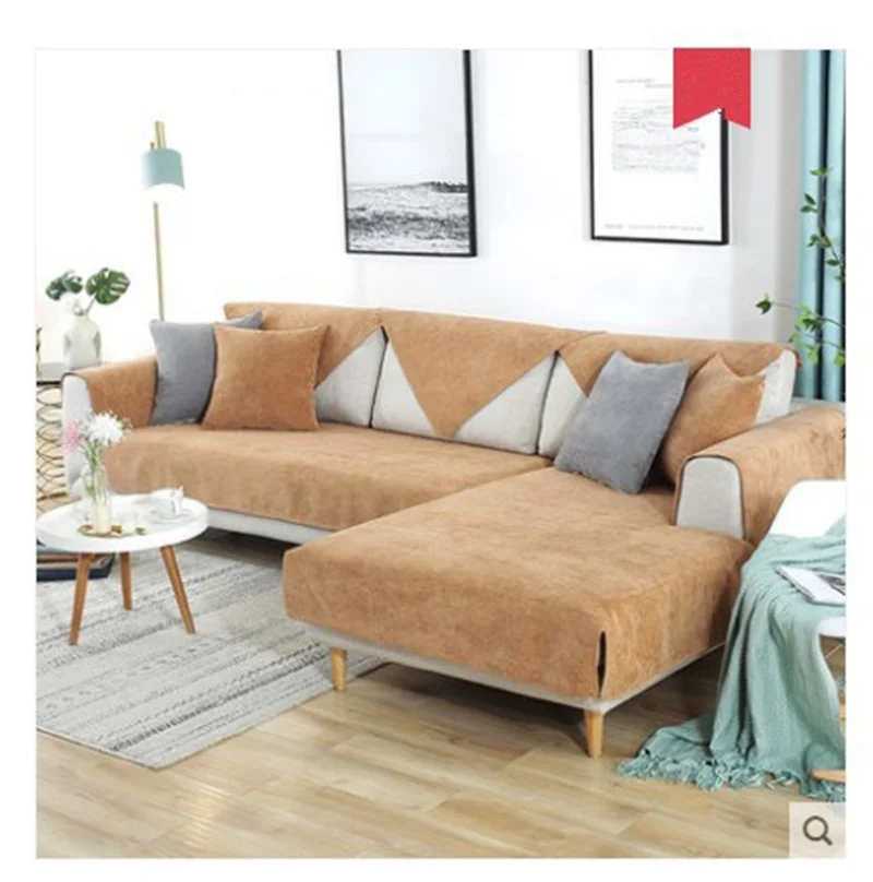 

Waterproof Sofa Cover Soft Anti-skid Fundas Slipcovers Outdoor/Living Room No wrinkle No Fade Furniture Sectional Couch For Pets