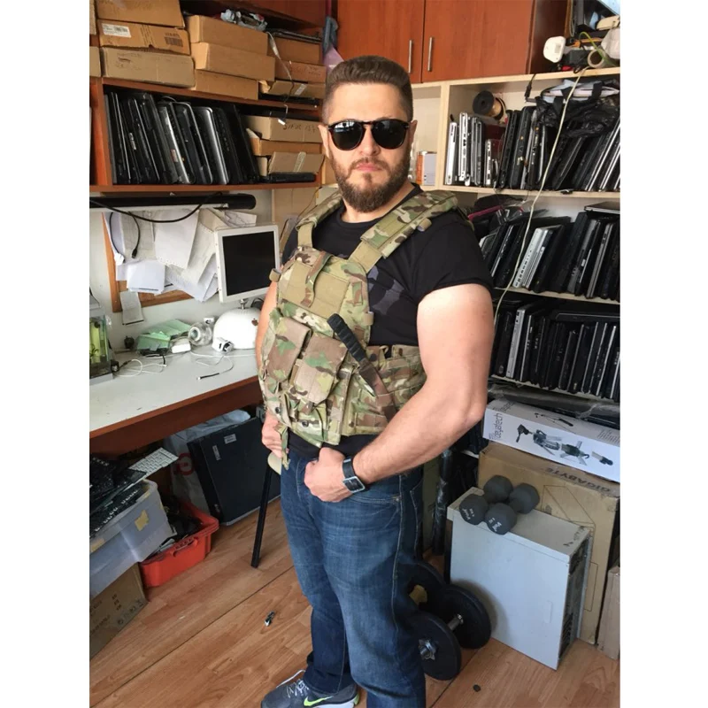 Emersongear Тактический модульный жилет с Airsoft 094K M4 Mag мешочек боевой CS тактический Molle пластина Перевозчик жилет EM7356