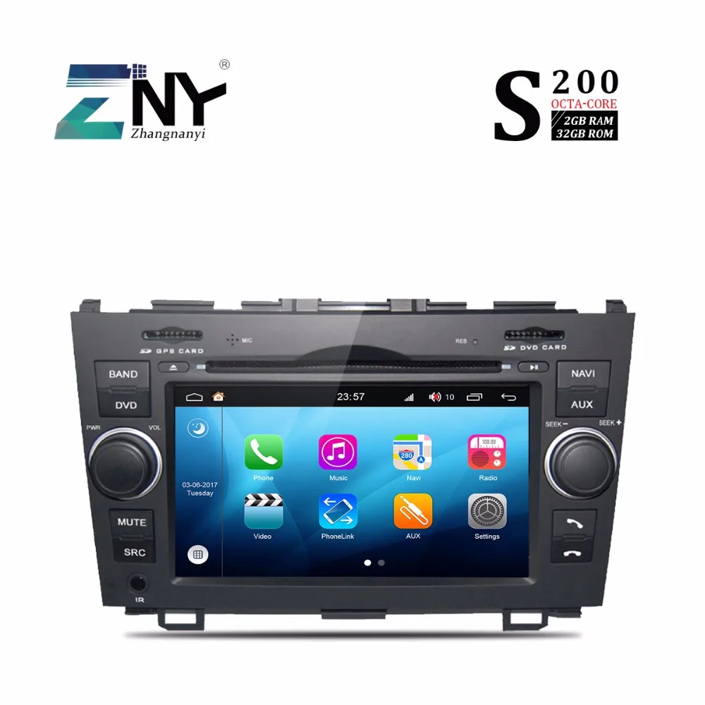S200 Android 8 0 автомобильный DVD для Хонда сrv 2006 2011 автомобильное стерео радио gps