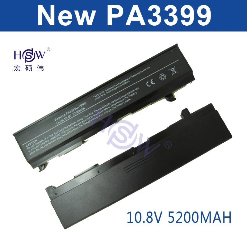 HSW Аккумулятор для ноутбука Toshiba Satellite PA3399U PA3399U-2BRS A80 A100 A105 PA3399U-1BRS PA3399U-1BAS батарея M40