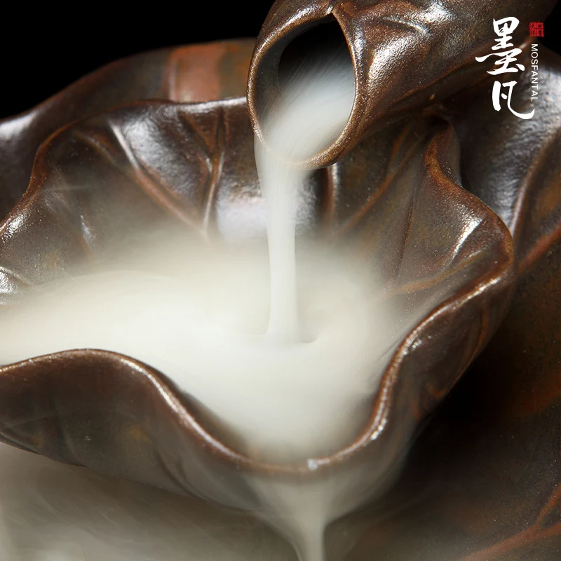 Большой чайник керамическая курительная горелка для благовоний ароматерапия