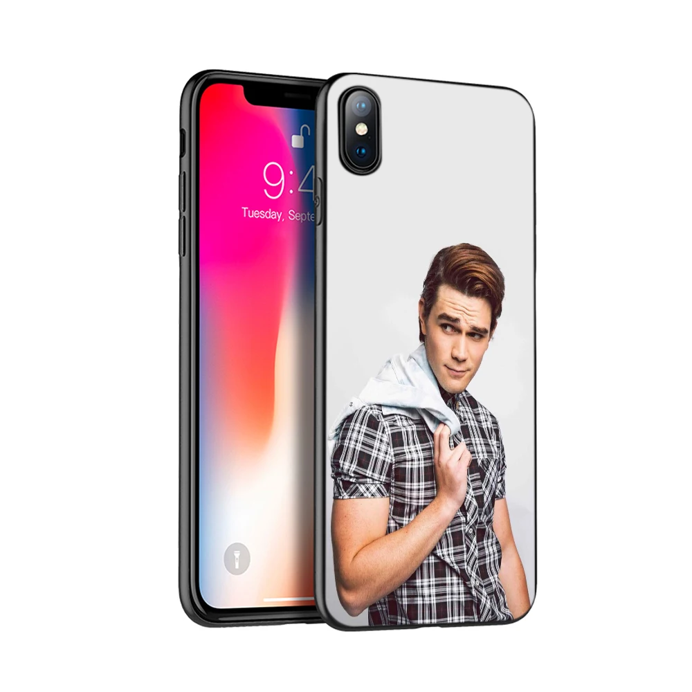 Черный чехол из ТПУ для iphone 5 5s SE 2020 6 6s 7 8 plus X 10 XR XS 11 pro MAX силиконовый TV Riverdale Cole