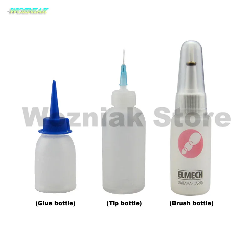 Прозрачная маленькая игла Wozniak белая бутылка для масла шприц BGA канифольный