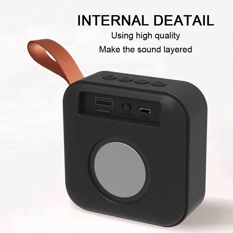 Музыкальные колонки MP3 FM USB Bluetooth беспроводной для смартфона Xiomi ноутбук компьютер