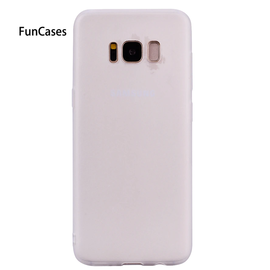 ТПУ карамельного цвета резиновая силиконовый чехол Fundas для samsung Galaxy S6 S7 край