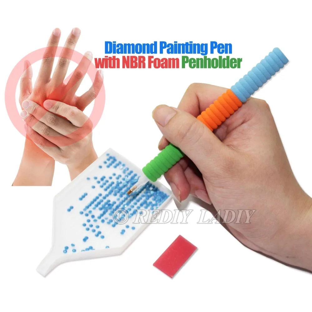 Алмазная живопись ручка с резиновой смеси на основе бутадиен нитрильного