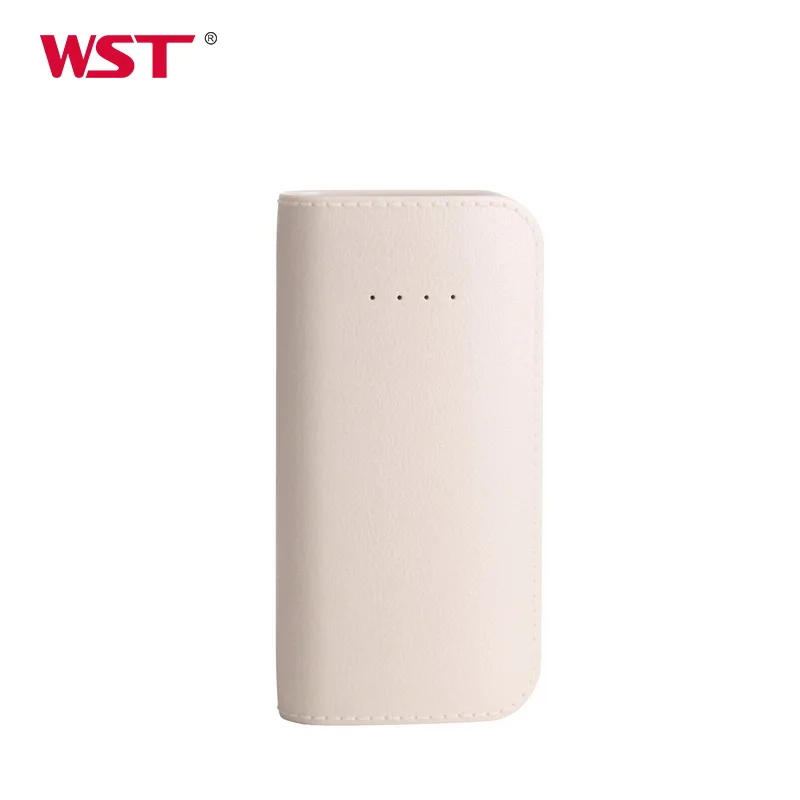 Внешний мини аккумулятор WST 5200 мАч портативный внешний USB для Xiaomi/iPhone/Huawei с