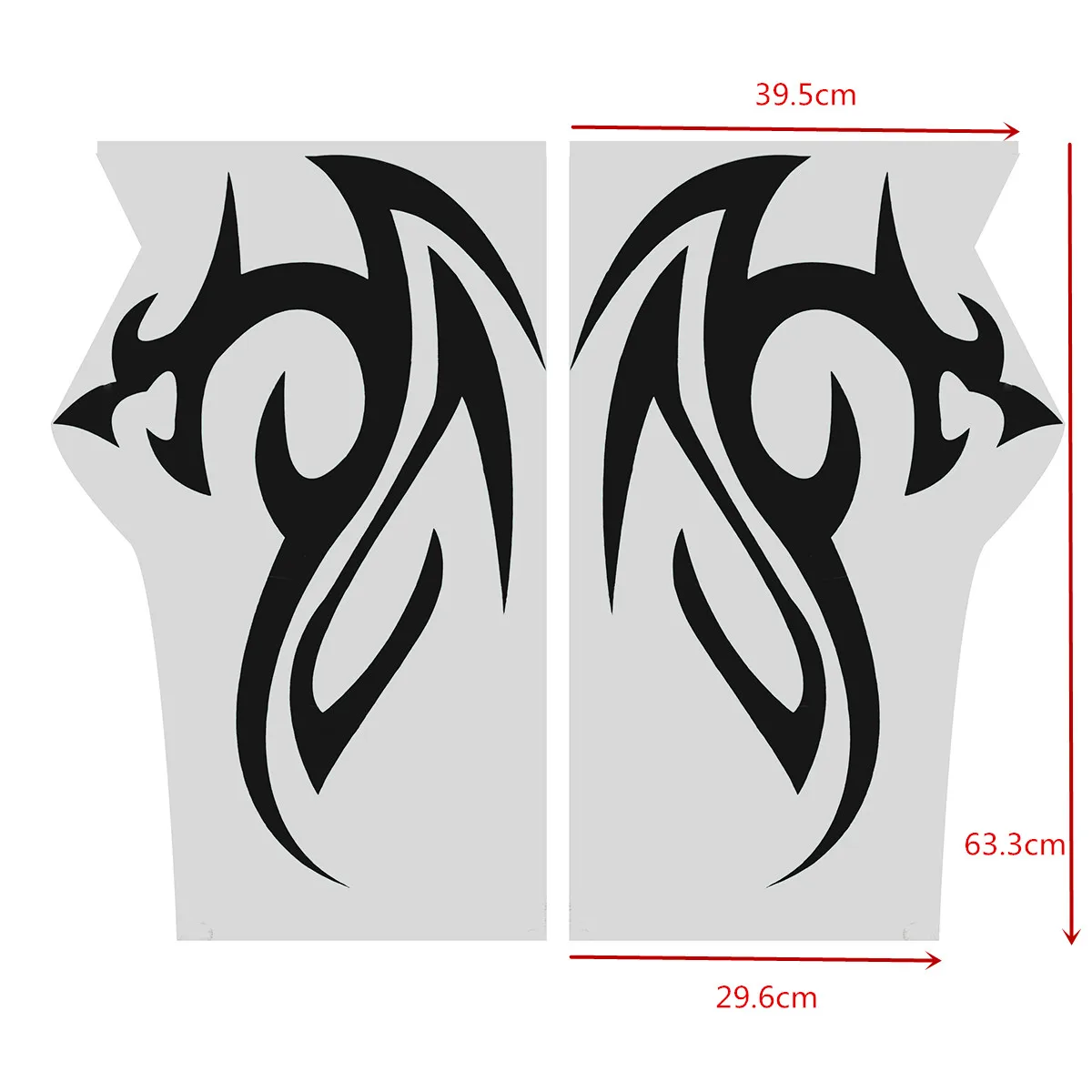 Пара автомобилей Грузовик Наклейка виниловая графика наклейки капюшон племени