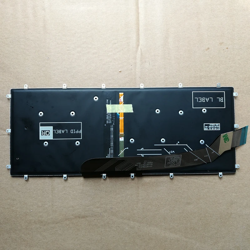Новая клавиатура для ноутбука Dell Latitude 3379 Inspiron 15 7560 5578 5378 7579 английская Черная |