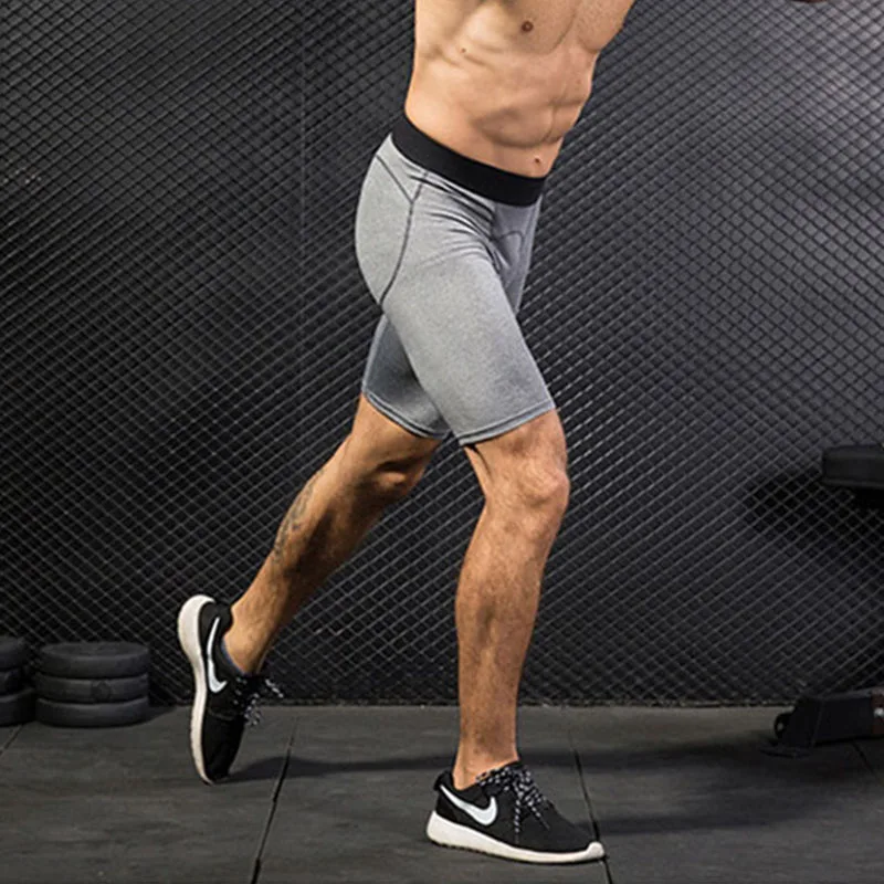 UMLIFE Для мужчин быстросохнущая шорты для бега тренировочные Фитнес сжатия