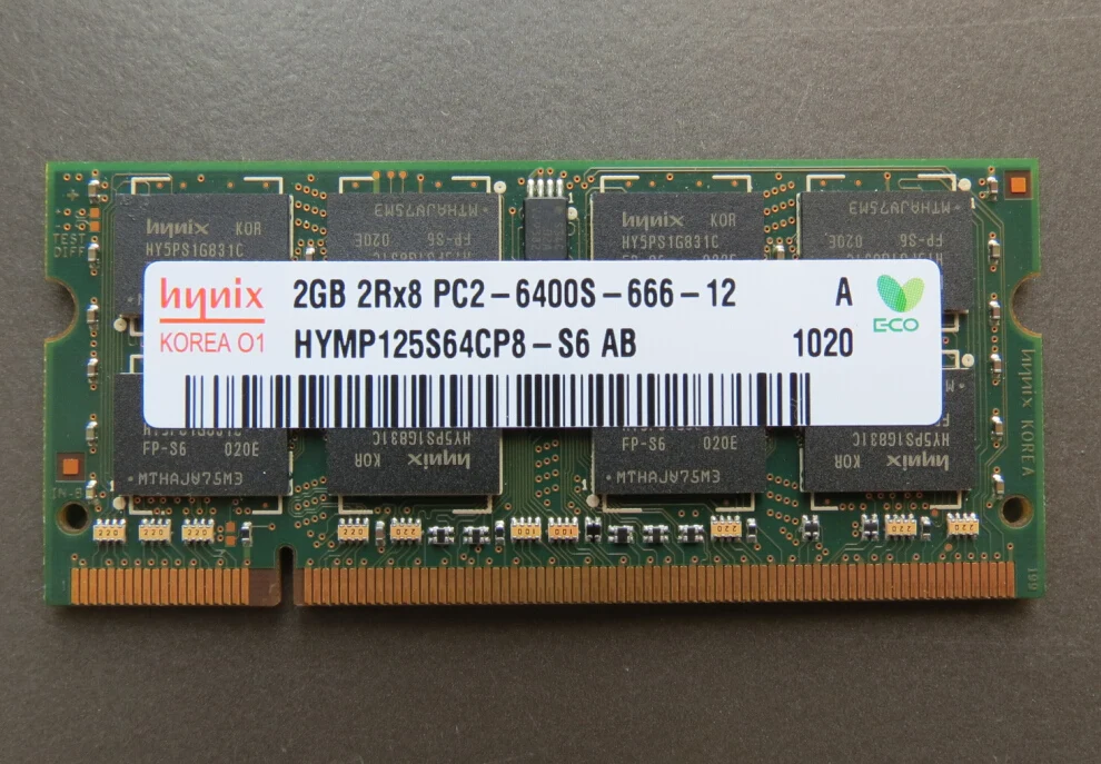 Пожизненная гарантия DDR2 2 ГБ 800 МГц PC2 6400S оригинальная аутентичная DDR 2G память для