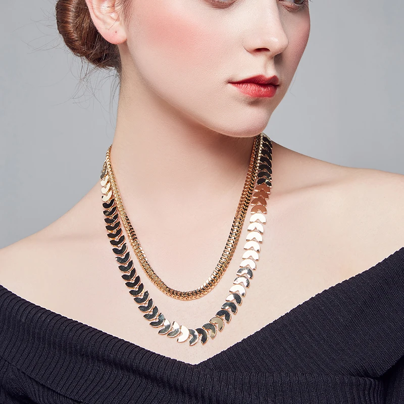 Женское свадебное ожерелье цепочка Змея|snake chain necklace|chain necklacenecklaces for women |