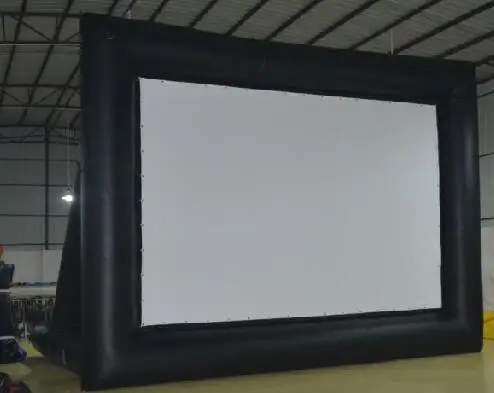 Высокая прочность огнезащитные ПВХ брезент надувной Экран|screen inflatable|screen movie |