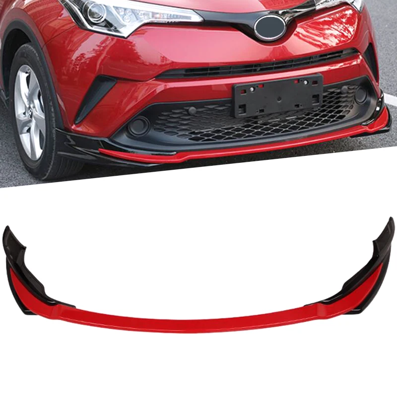 1PCS ABS Chrome Front Bumper Trim Cover Molding For Toyota C-HR CHR C HR 2016 2017 2018 Car Accessories Styling | Автомобили и