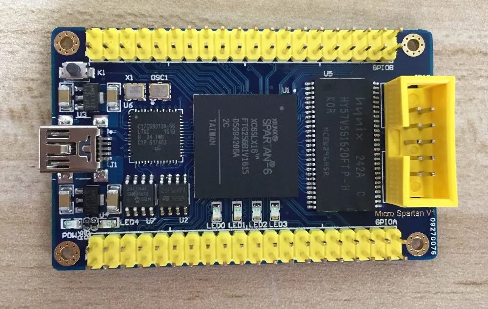 Минимальная плата XILINX FPGA XC6SLX16 + USB SDRAM совместимая с LX9 LX25|usb usb|board boardboard usb |