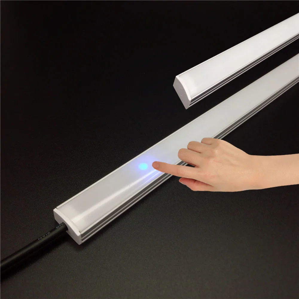 2 шт. * 50 см светодиодный сенсорный светильник Ночной с регулируемой яркостью 36 7020