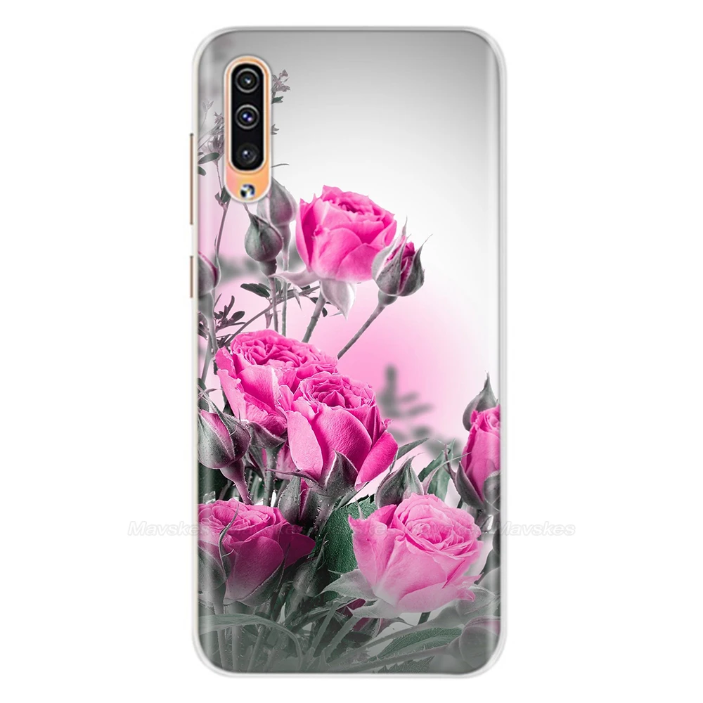 Чехол для телефона Samsung Galaxy A50, чехол 6,4 дюйма, мягкий ТПУ рельефный ТПУ силиконовый чехол для Fundas Samsung A50 A 50, чехол, чехол - Цвет: 15