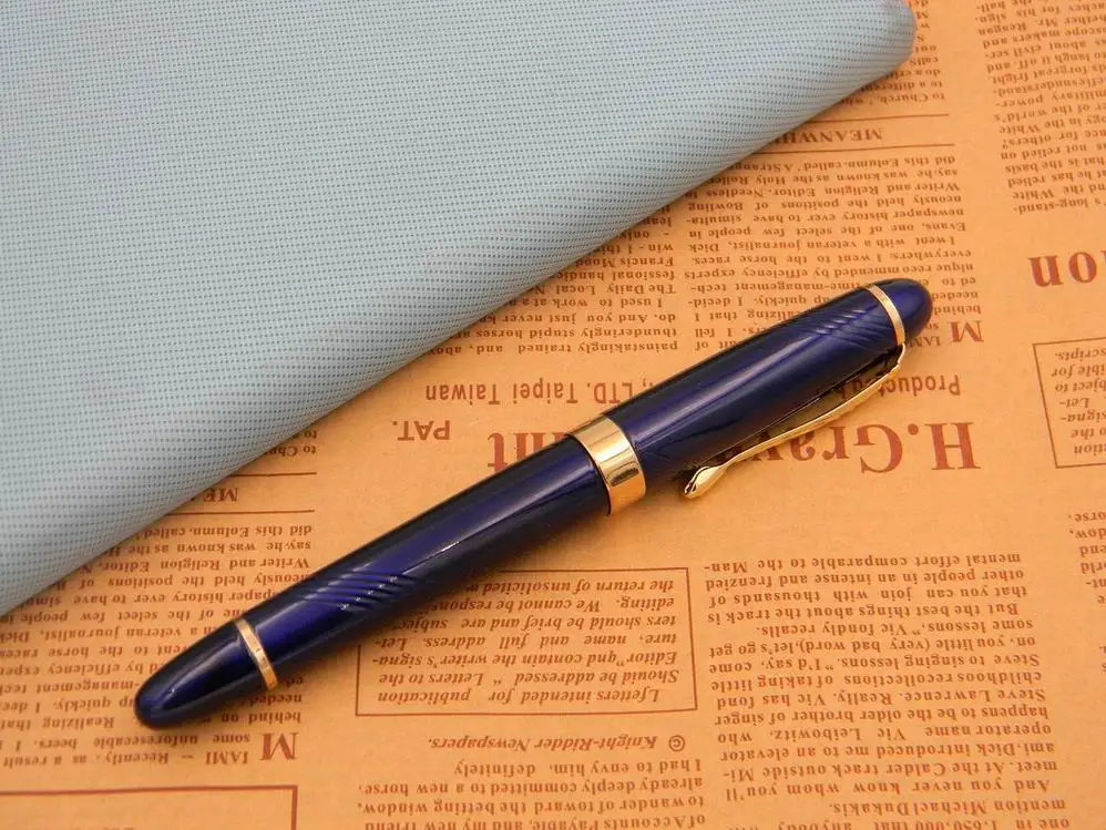 JINHAO X450 металлическая Золотая Подарочная иридиевая 1,0 мм Классическая авторучка - Цвет: X2