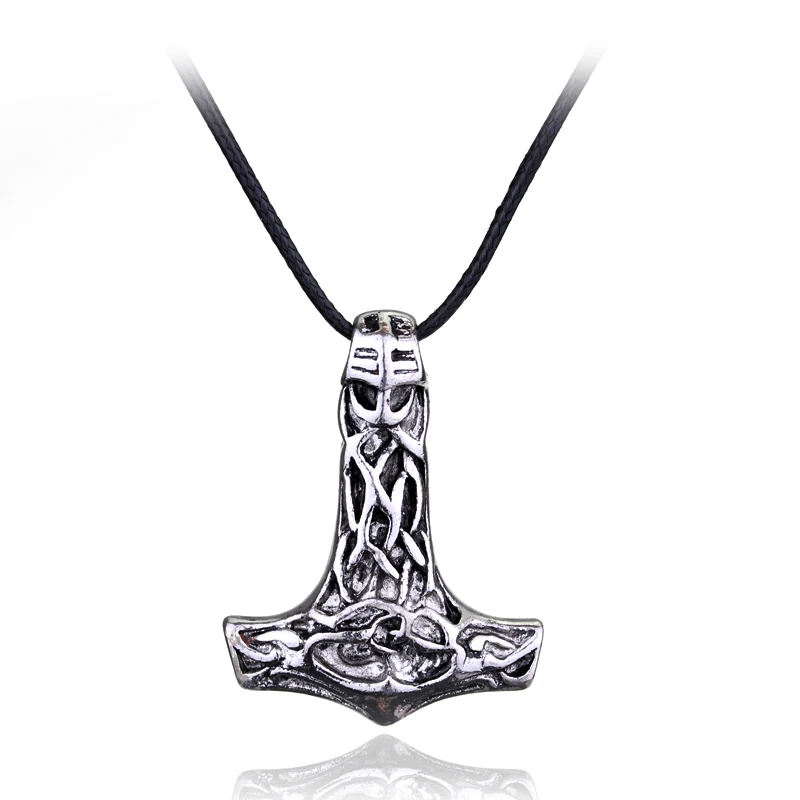 35 StyleS Necklace MJOLNIR NORSE VIKING GOD Pendant MYTHOLOGY New Jewelry for Women Men Gifts |