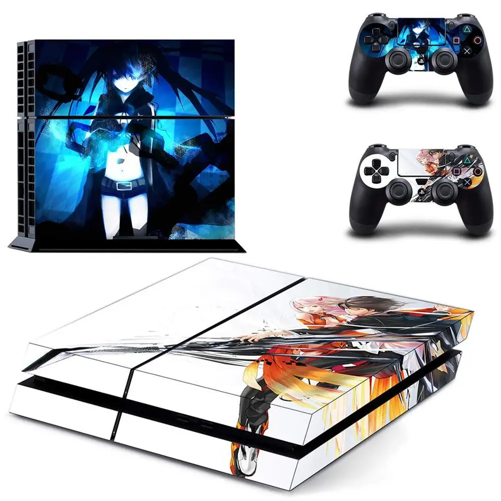 6 JIAYOLIVE Hatsune Miku Kawaii наклейка для PS4 наклейка для sony Playstation 4 консоль и 2 контроллера Защитная Наклейка - Цвет: 6
