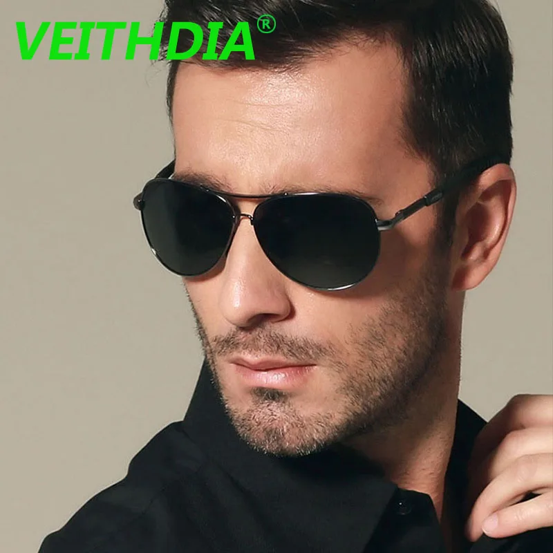 Бренд VEITHDIA, поляризационные солнцезащитные очки, мужские солнцезащитные очки для вождения, UV400, мужские аксессуары, очки oculos de sol masculin для мужчин, 3088