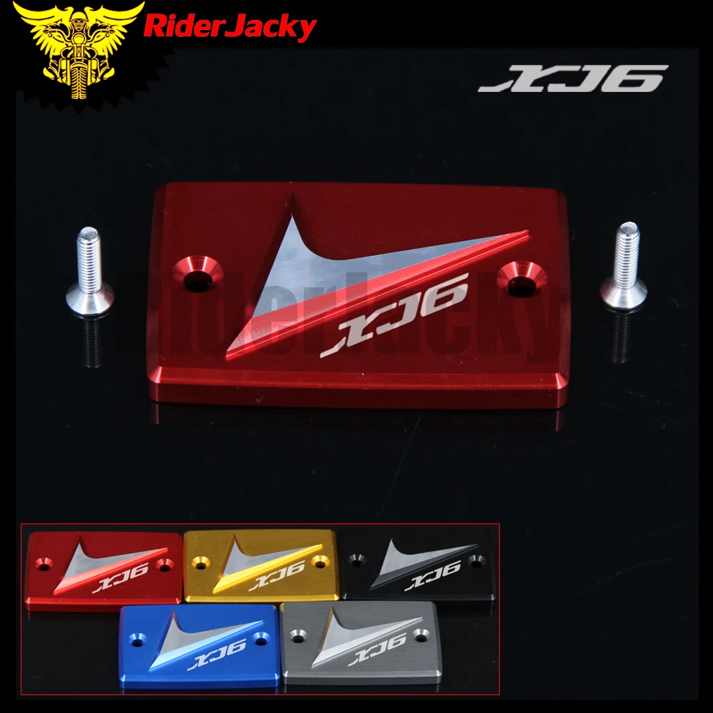 Крышка Резервуара тормозной жидкости RiderJacky Red для мотоцикла YAMAHA XJ6/shif/ F 2009 2013 2010 2011
