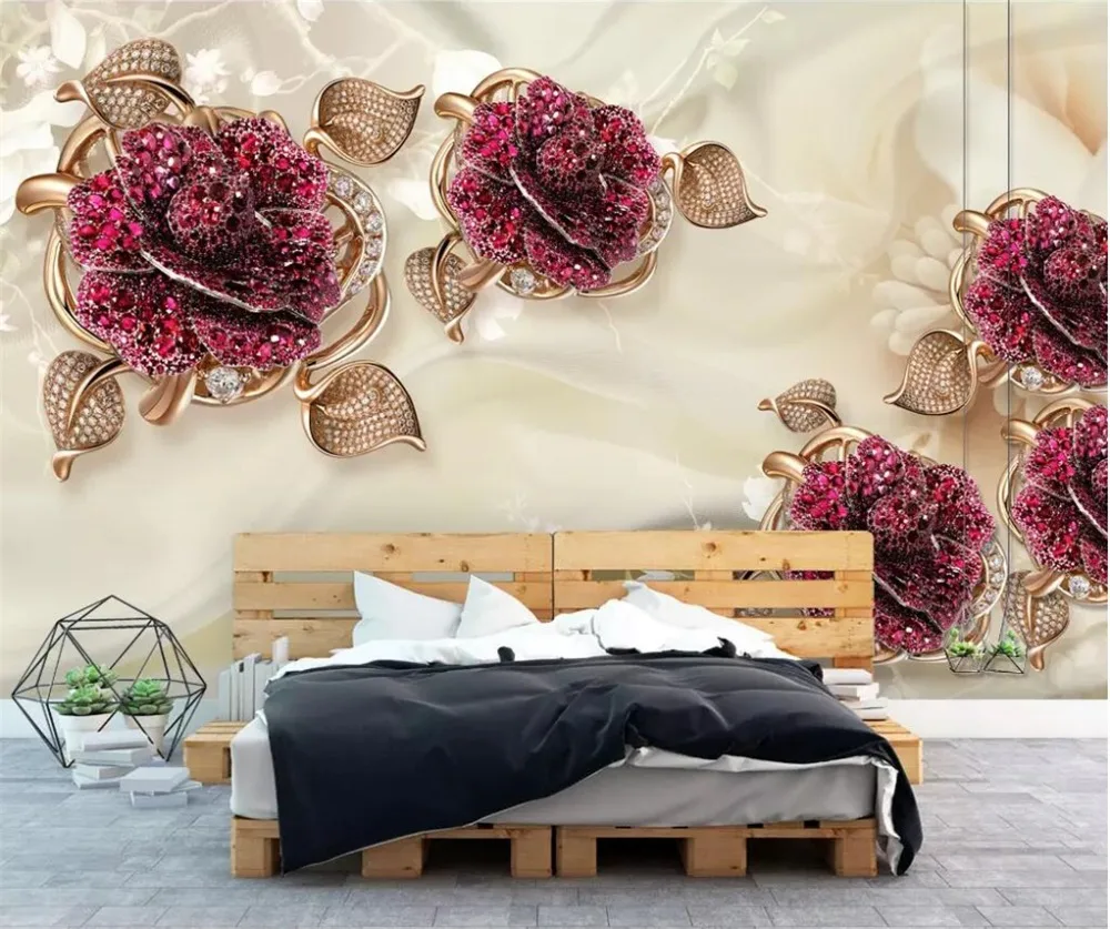 Beibehang пользовательские обои 3d стерео фото фрески европейские Роскошные