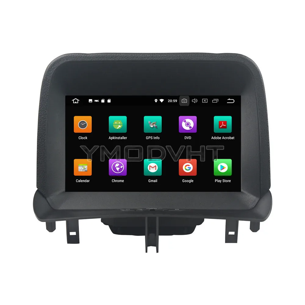 YMODVHT 8 дюймов Android 0 Восьмиядерный PX5 4 ГБ 32 Автомобильный dvd плеер Радио Стерео GPS