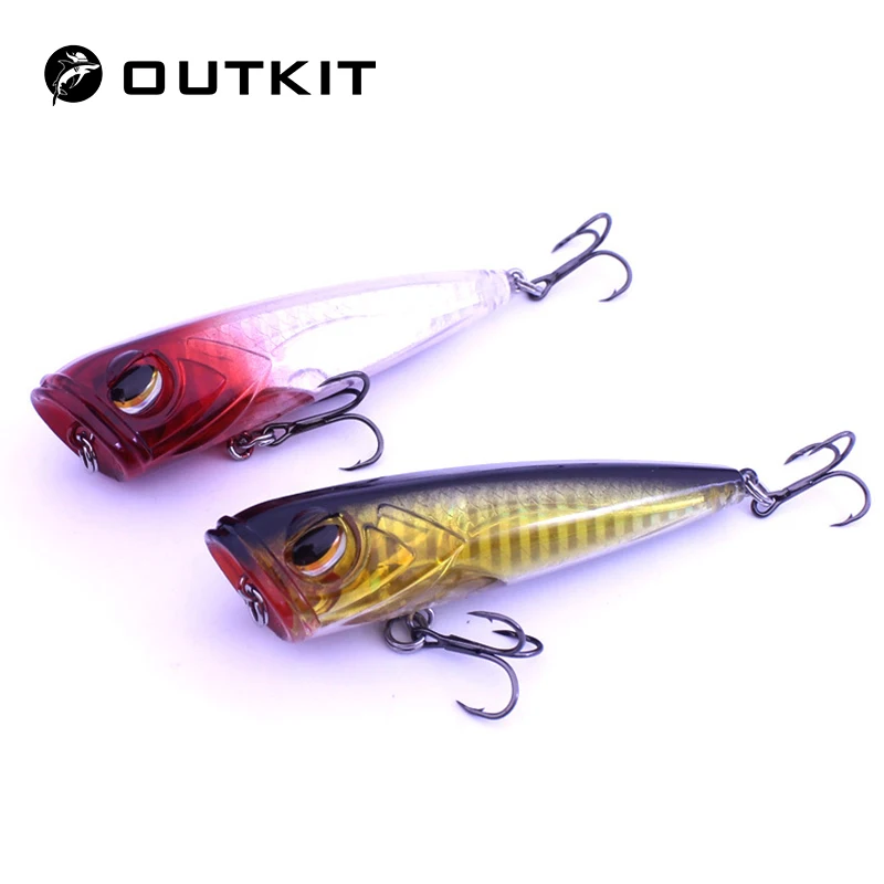 OUTKIT Высокое качество 1 шт 8 см 13 г Поппер рыболовные приманки воблеры Isca Popper Pesca