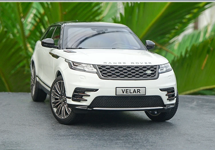 Изысканная модель из сплава велара с ЖК-дисплеем 1:18, модель внедорожника с высокой имитацией, Высококачественная коллекция и подарки