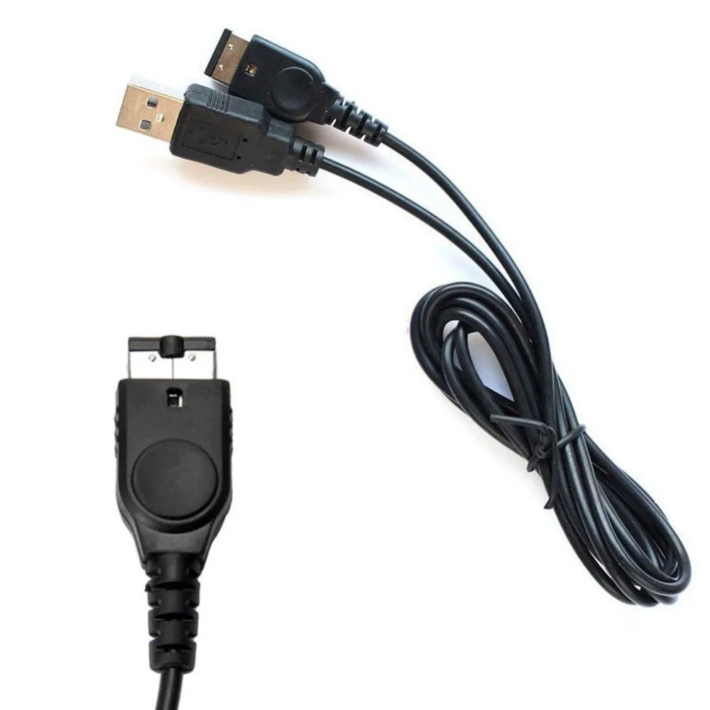 USB зарядный кабель для DS NDS GBA Game Boy Advance SP 1 2 м-черный | Электроника