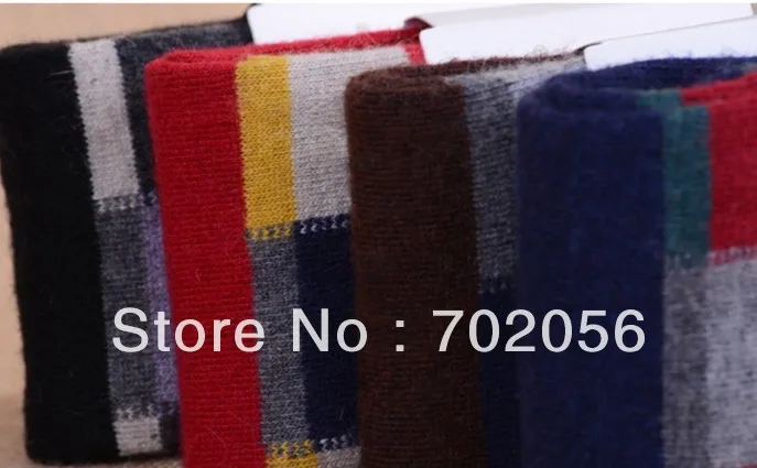 6 пар/партия женские ботинки из смеси шерсти с кроличьим мехом|boot sleeves|long leg