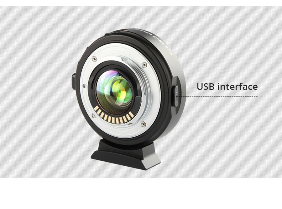 EF M2 фокусное расстояние усилитель адаптер Автофокус 0.71x для Canon Крепление